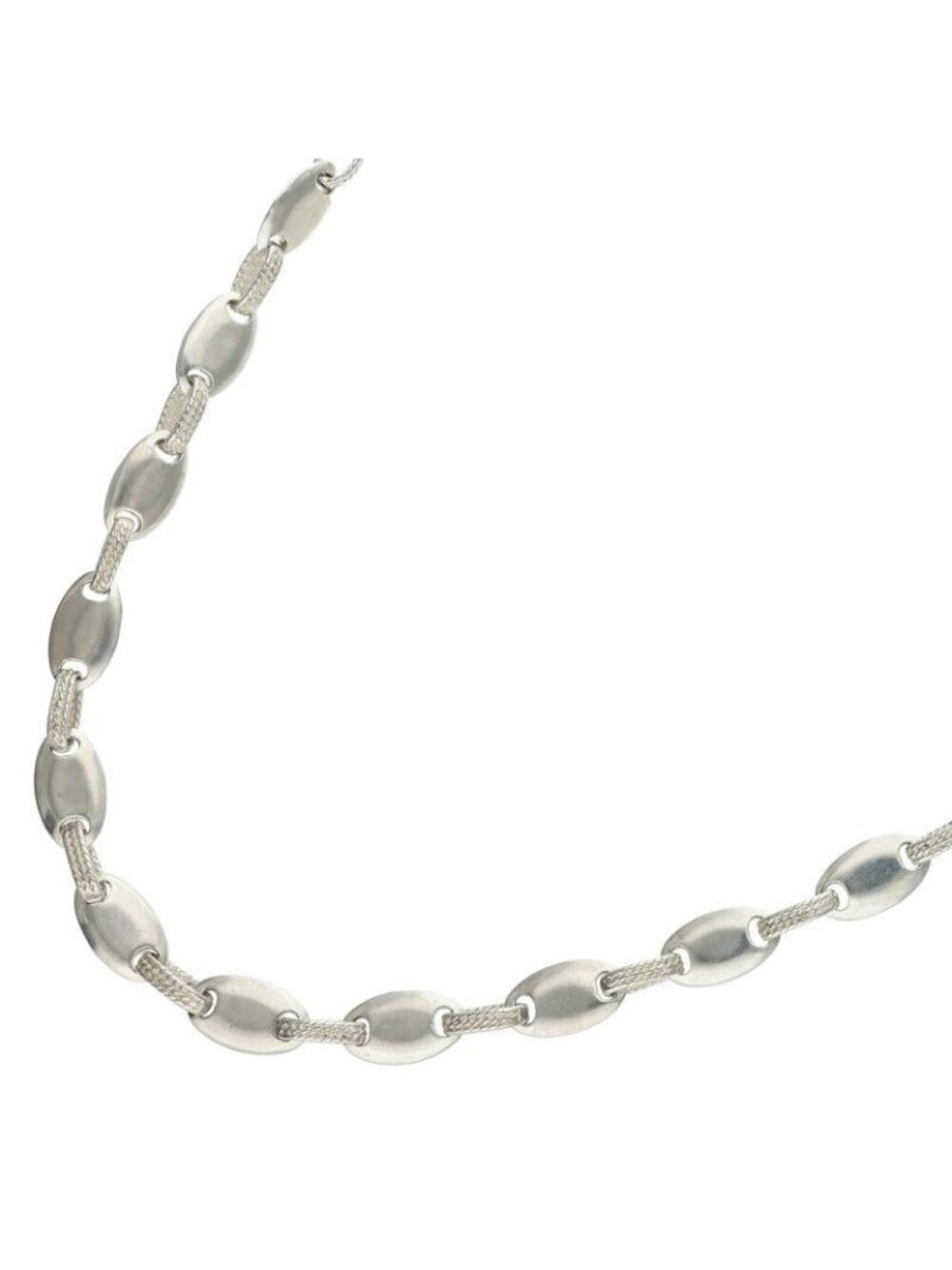 Hermes Chouroi Silver Necklace